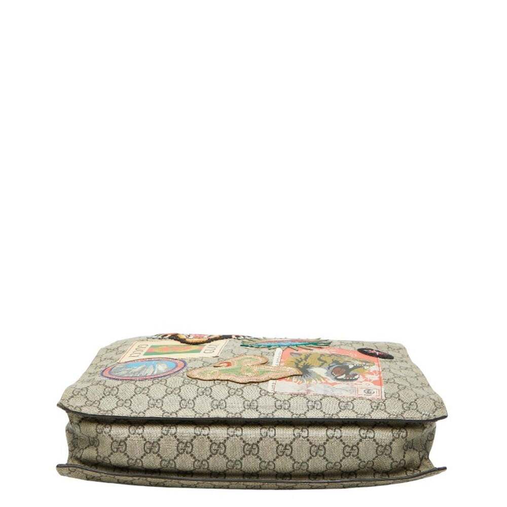 GUCCI Authentic Cream Leather Shoulder Bag - Picture 3 of 14